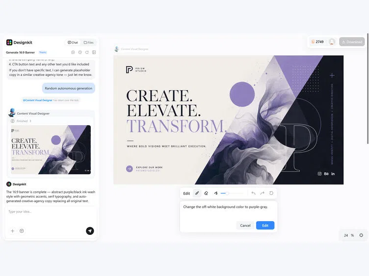 Customize the Cover Layout