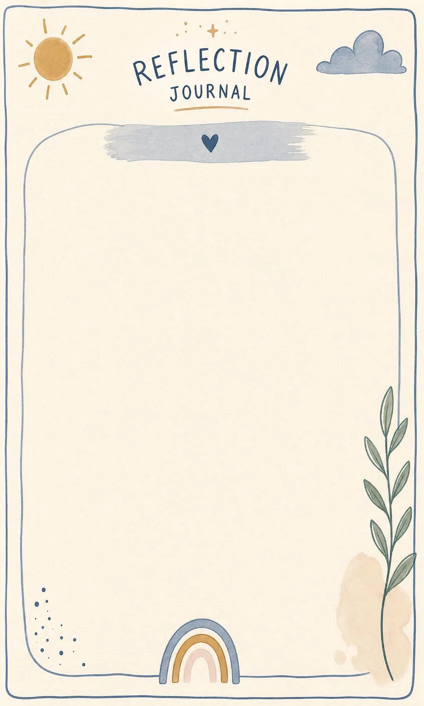 Illustrated Reflection Journal