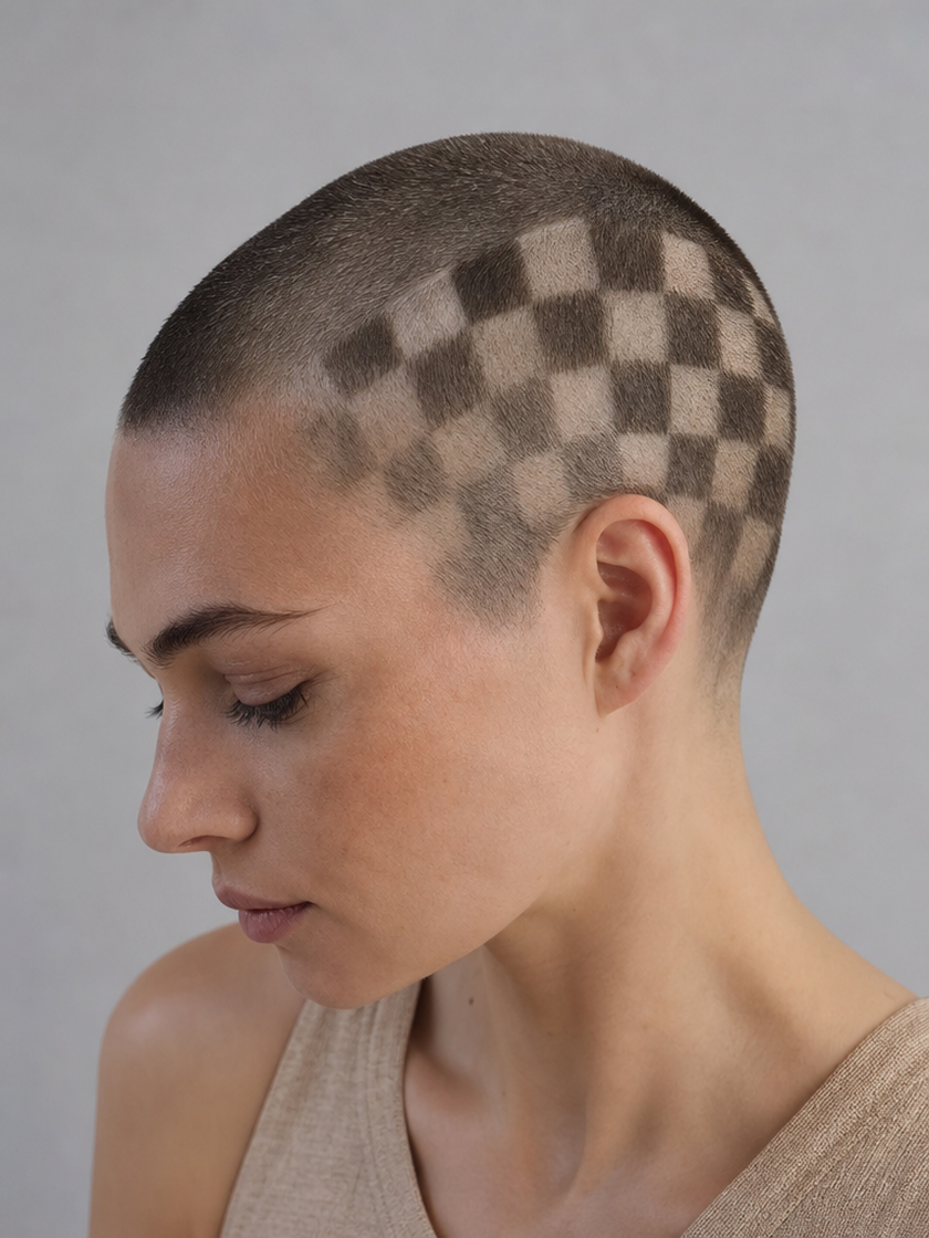 Creative buzz cut design examples