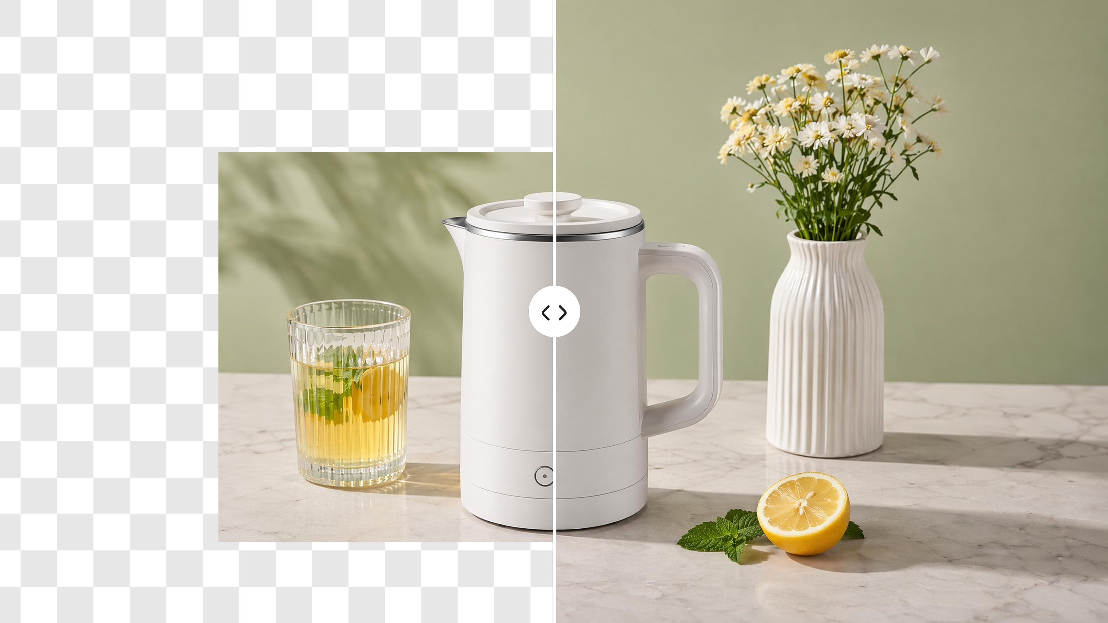 Extend image backgrounds with AI