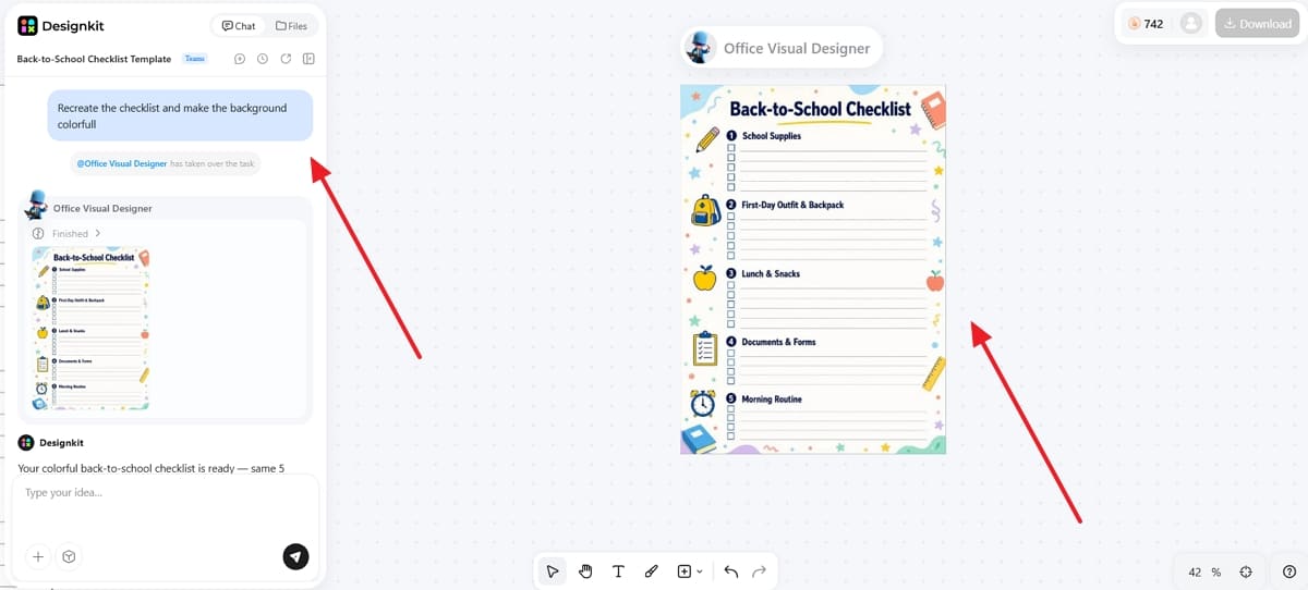 refine back to school checklist