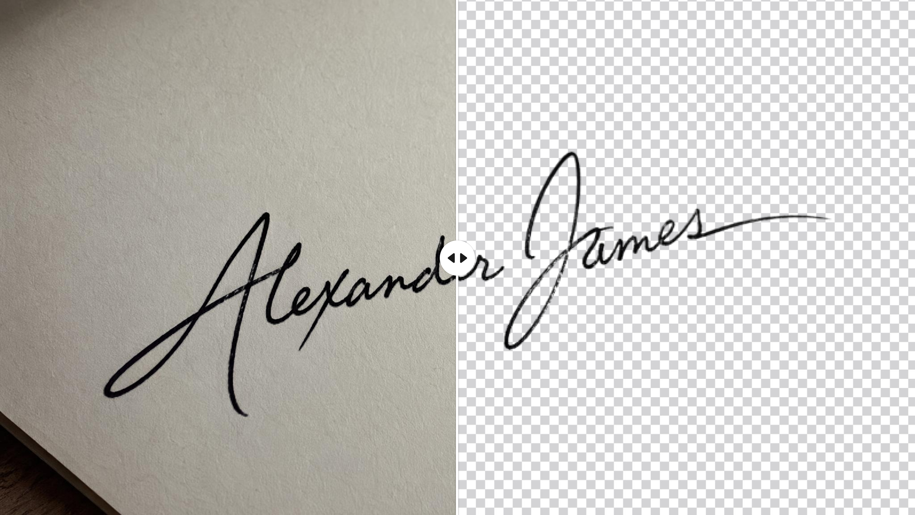 signature background remover