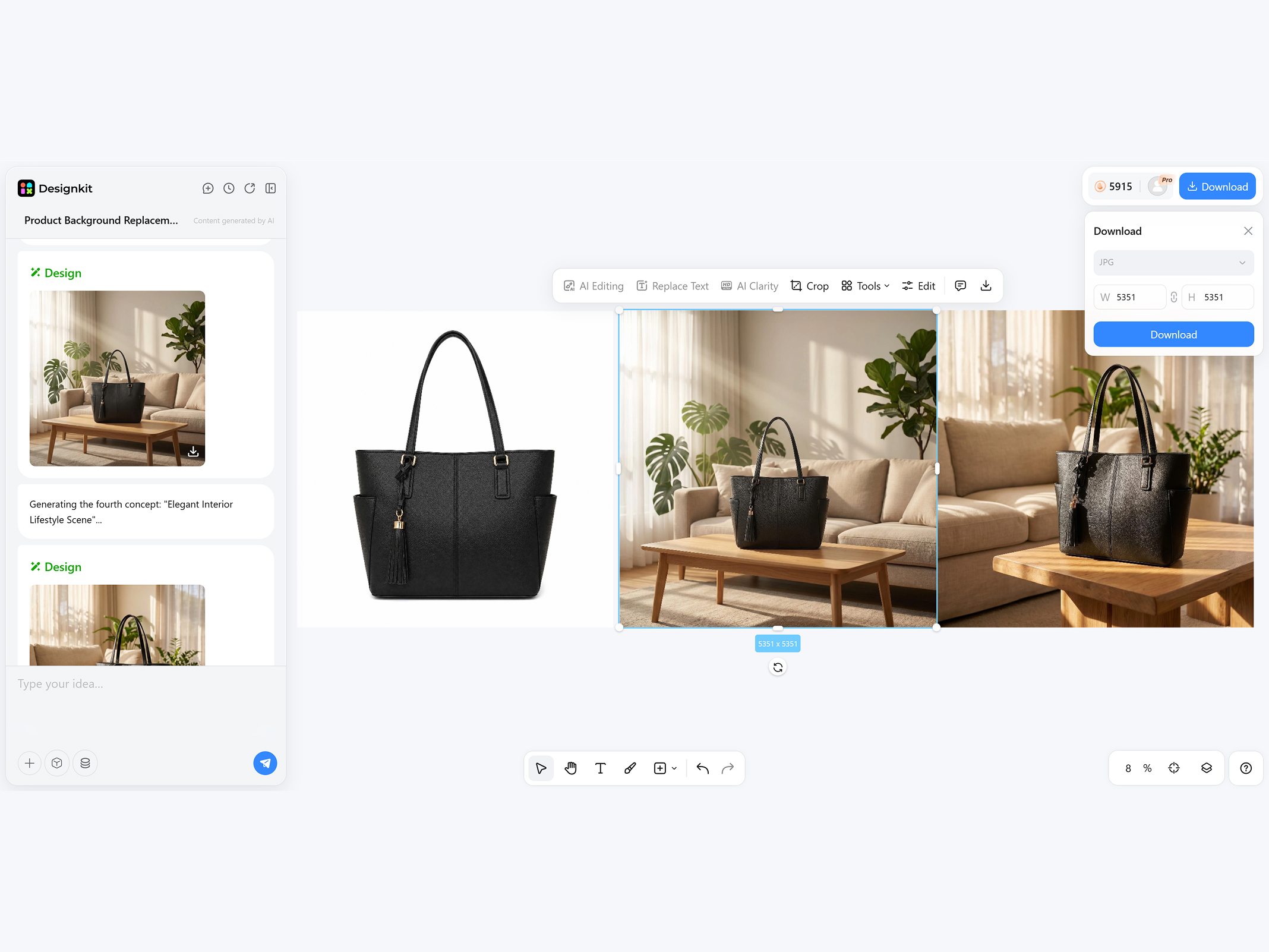 Preview, Refine, and Download