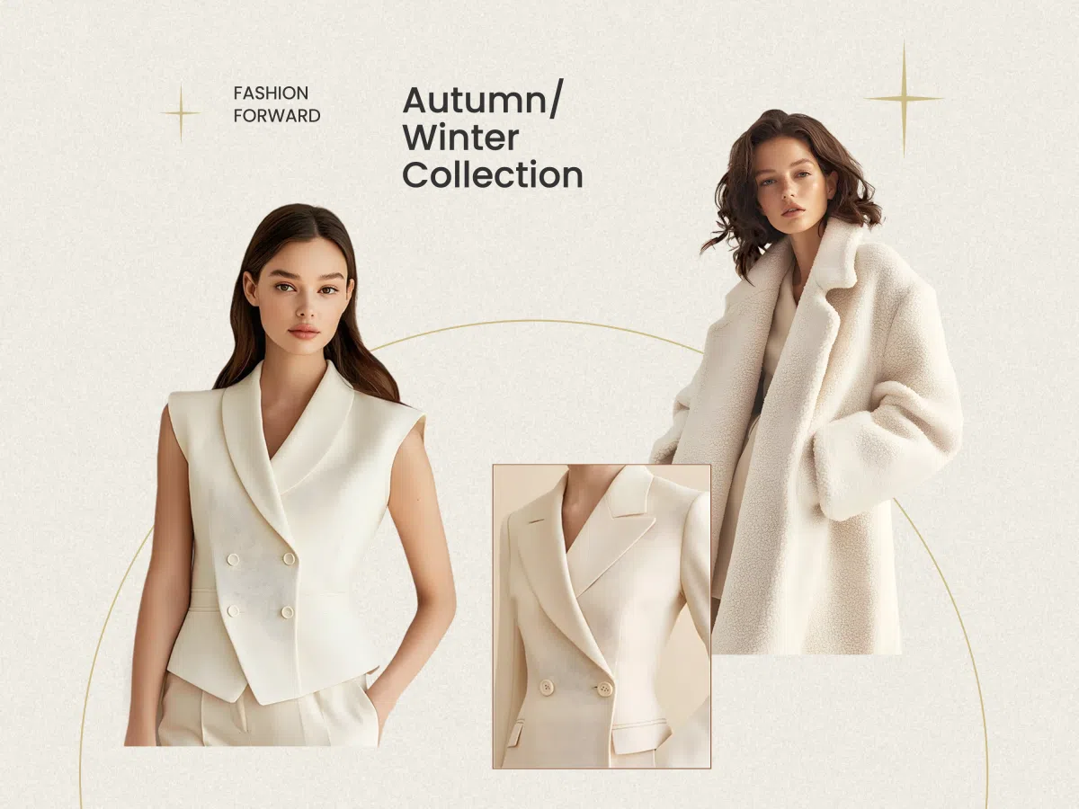 outfit swapping on model