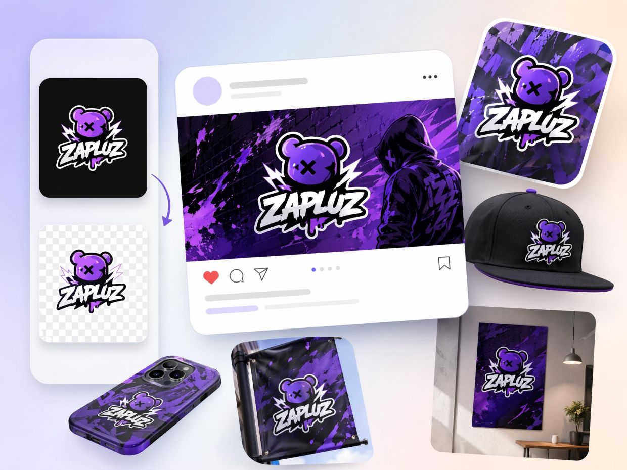 Add Logos Naturally to Videos, Reels, and Thumbnails