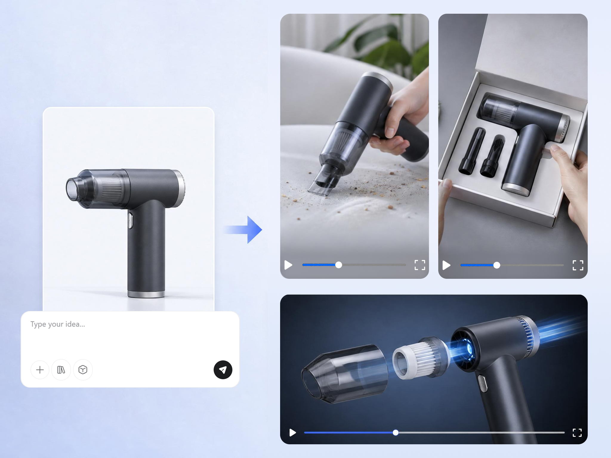 Turn Ideas into Videos