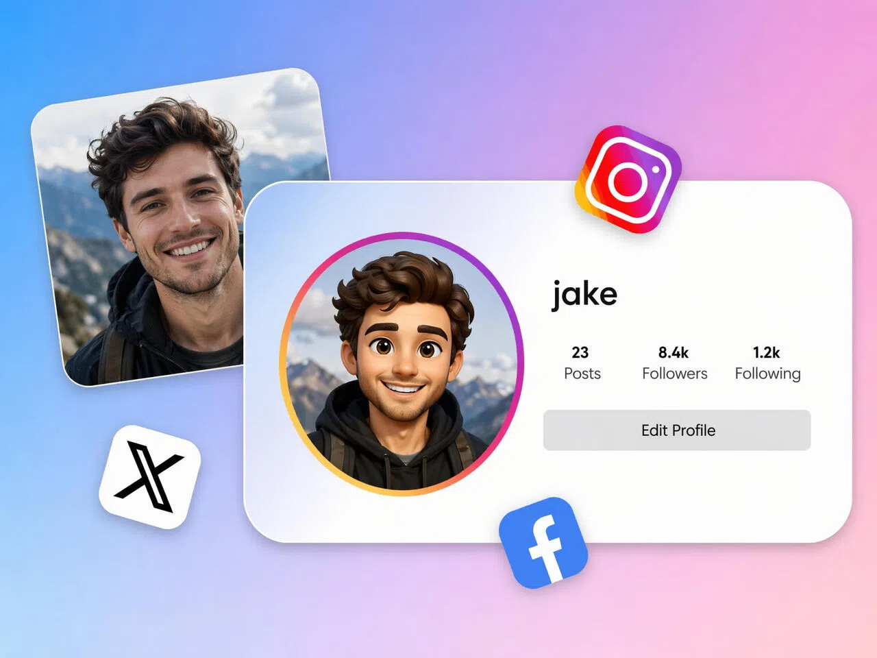 Create emoji avatars that make chats feel personal.