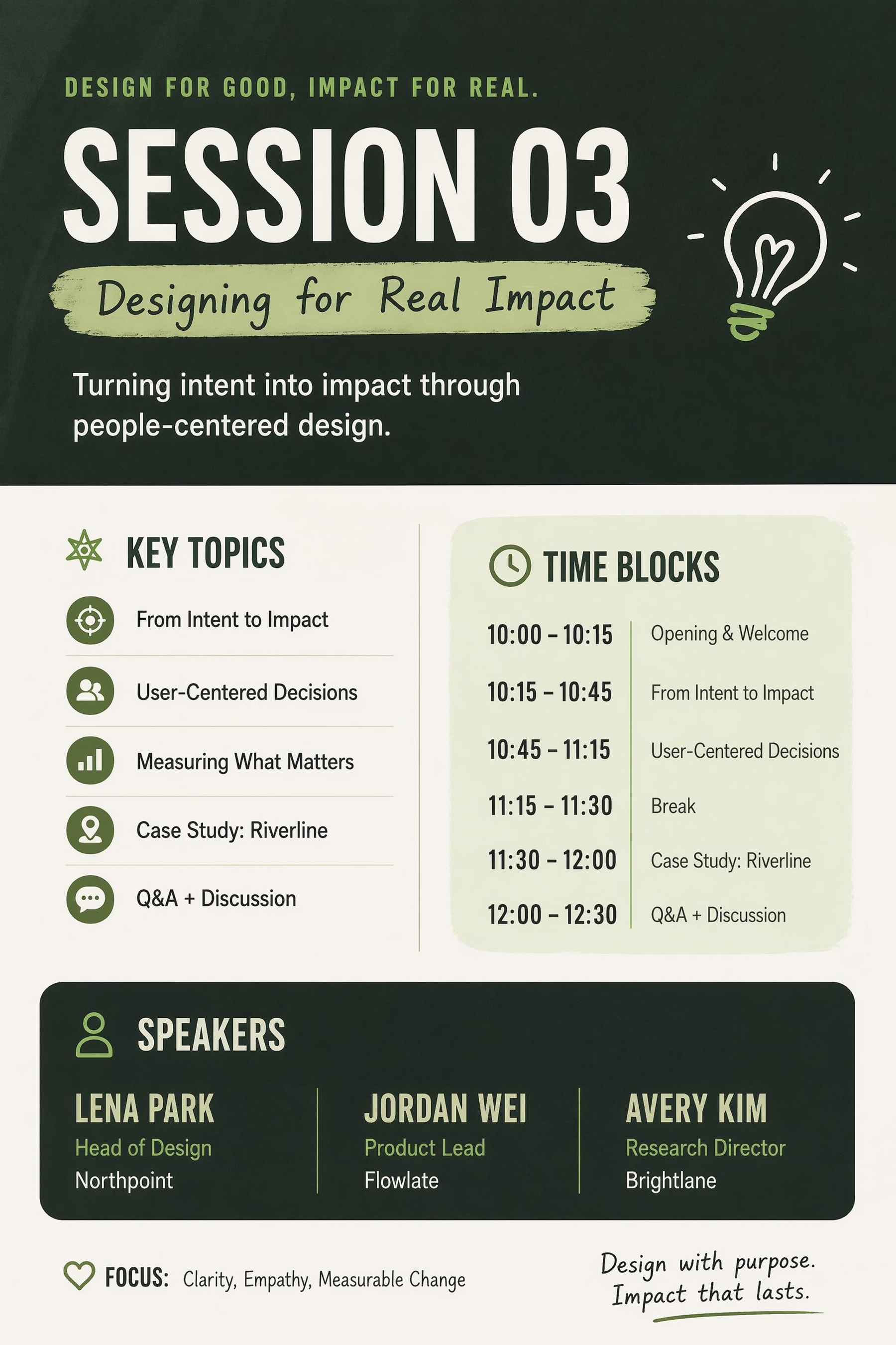 AI Generated conference poster