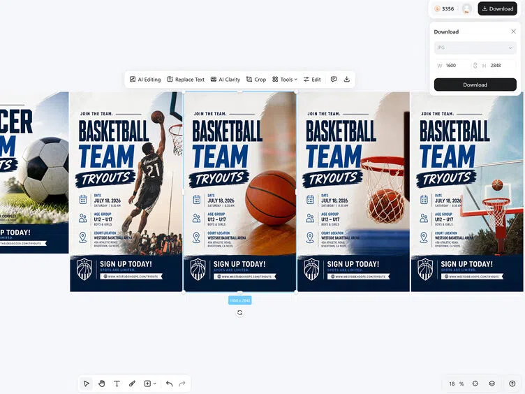 How to Generate a Sport Poster with AI