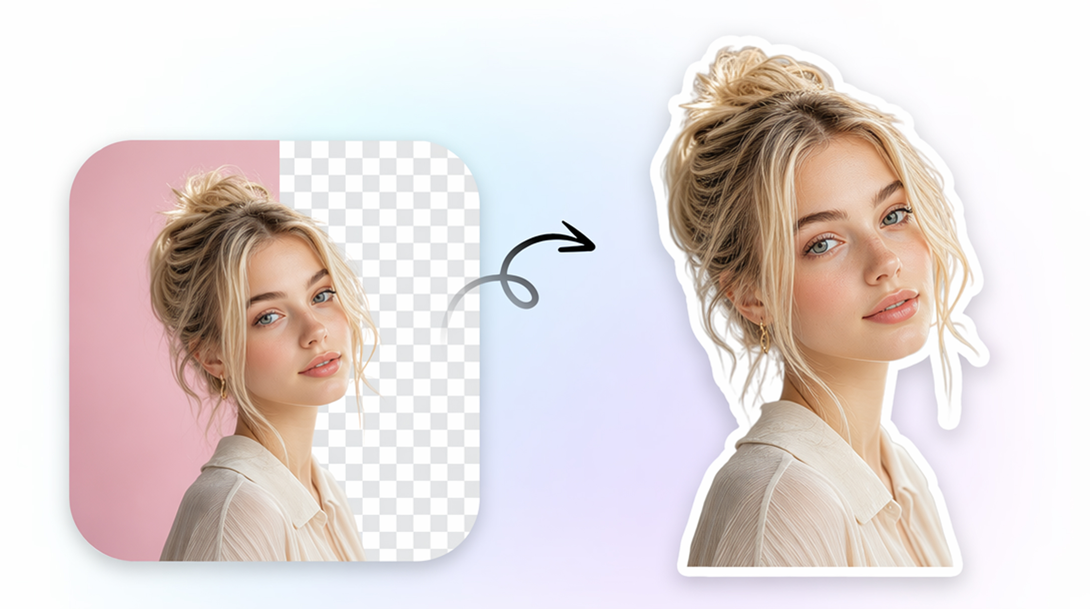 turn photo into sticker