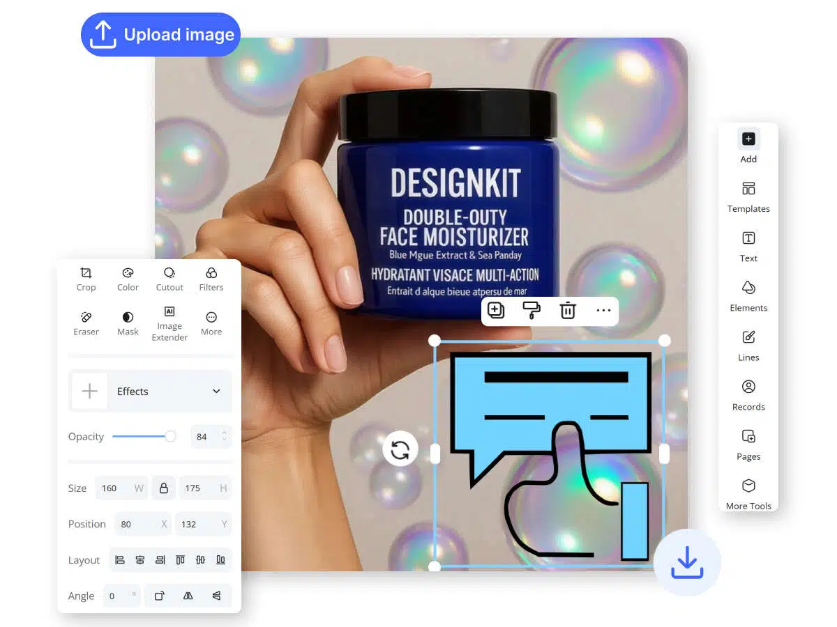 add stickers to photos online