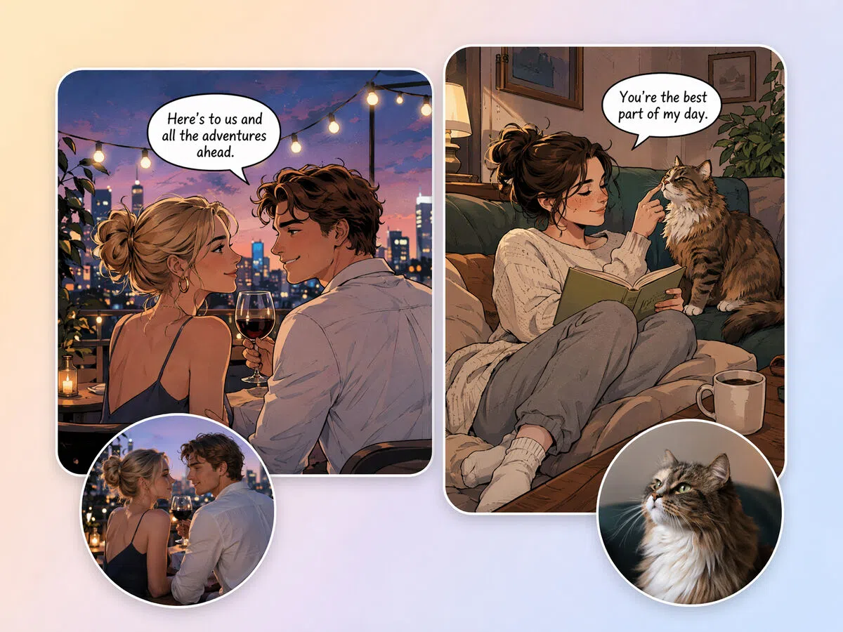 Build Comics from Reference Photos
