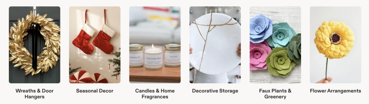 Handmade items