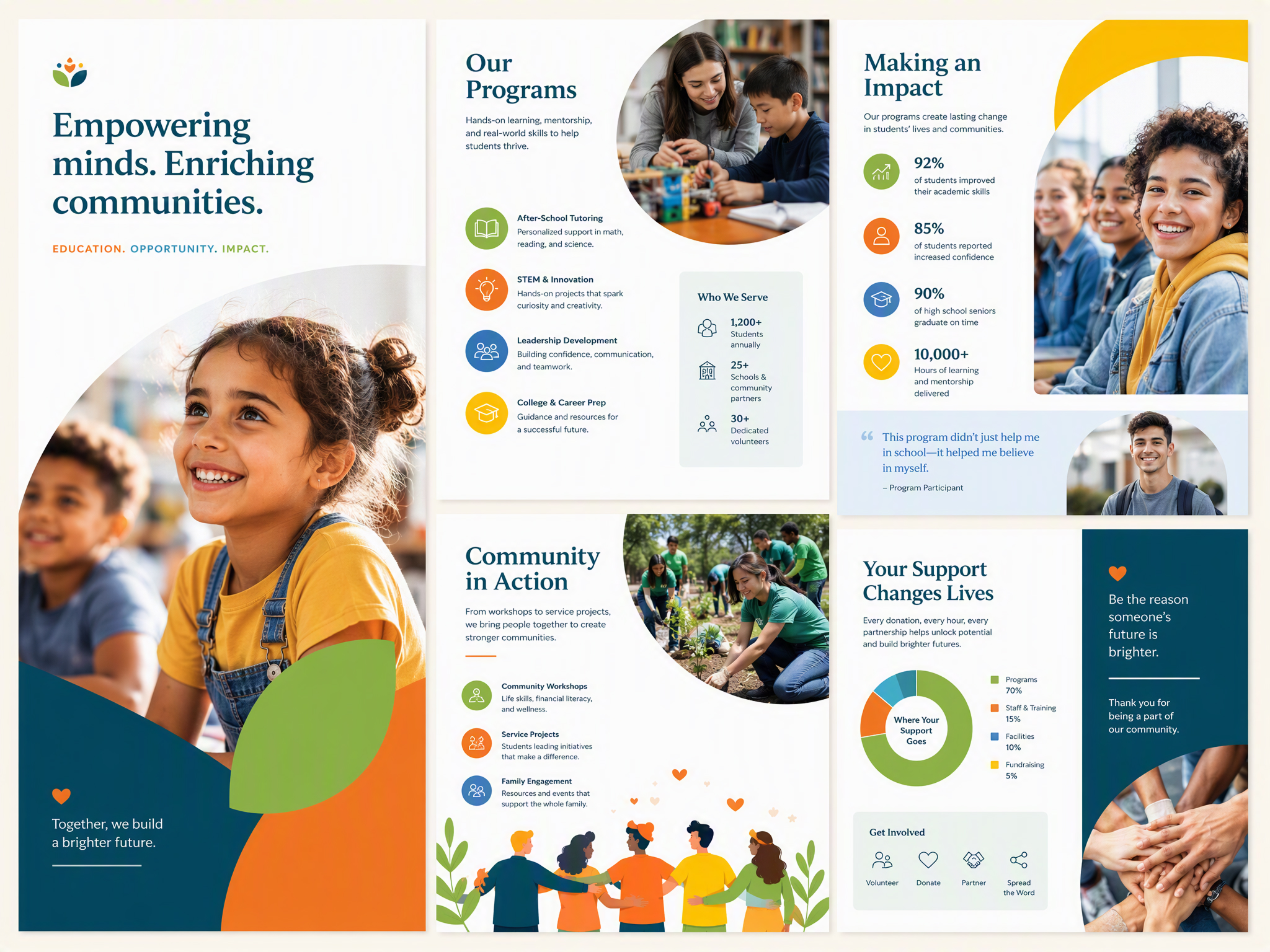 Share Educational Messages Through Clear Visual Content