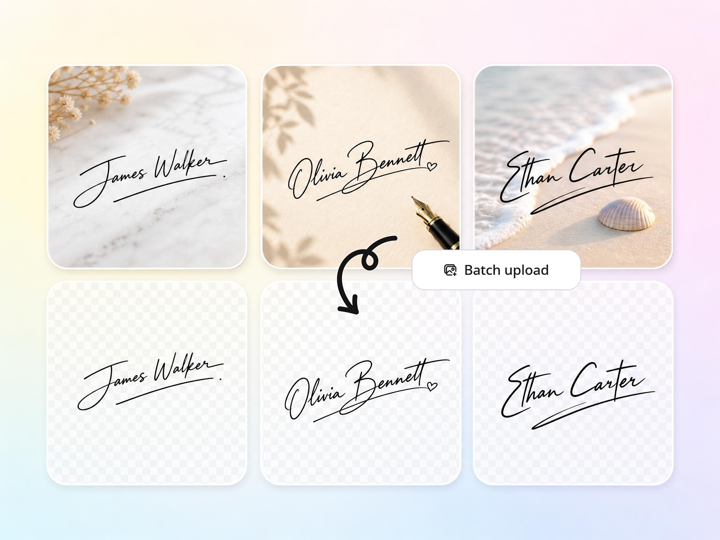 Batch Processing for Multiple Signatures