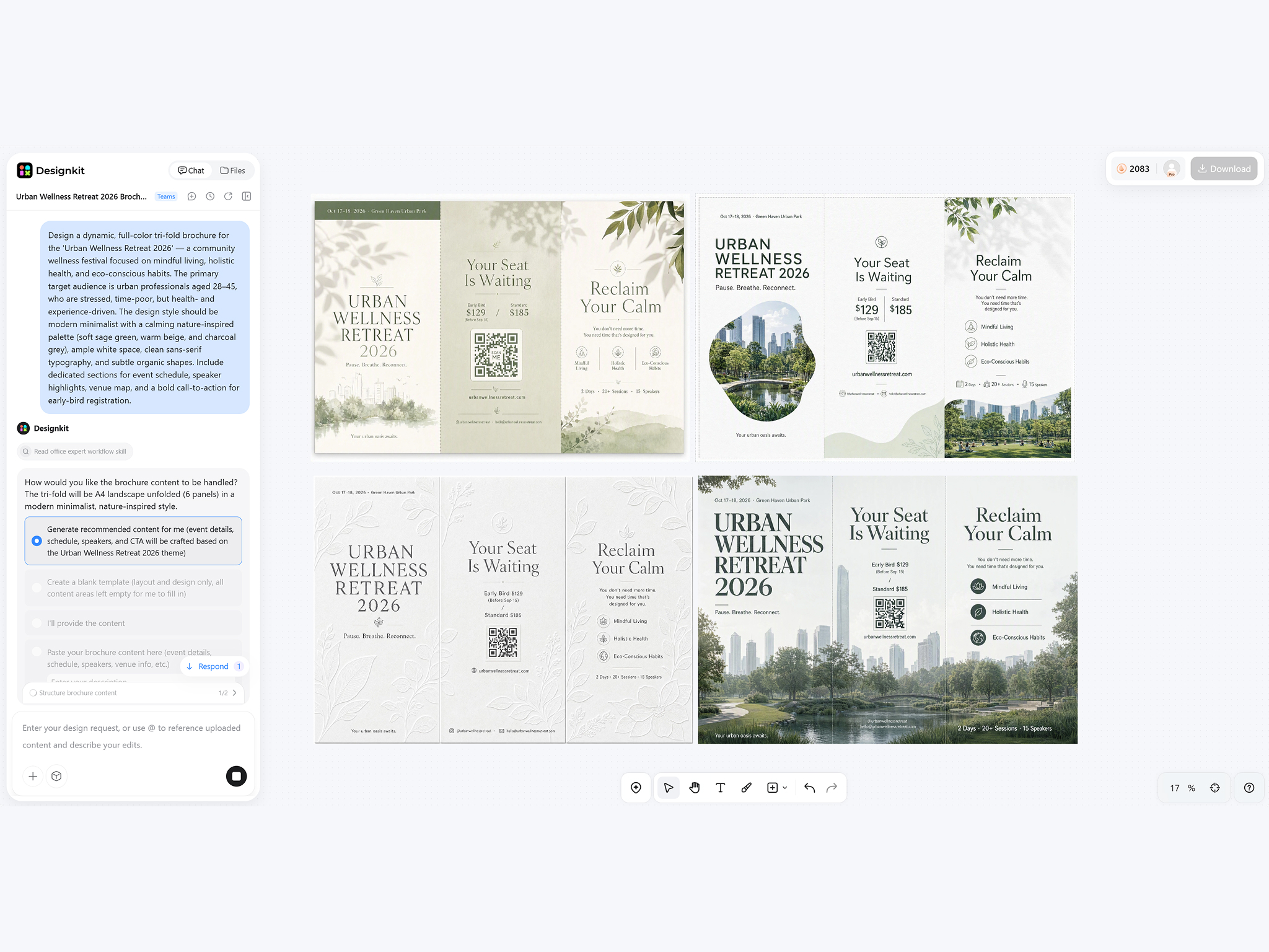 Generate Your Pamphlet Design