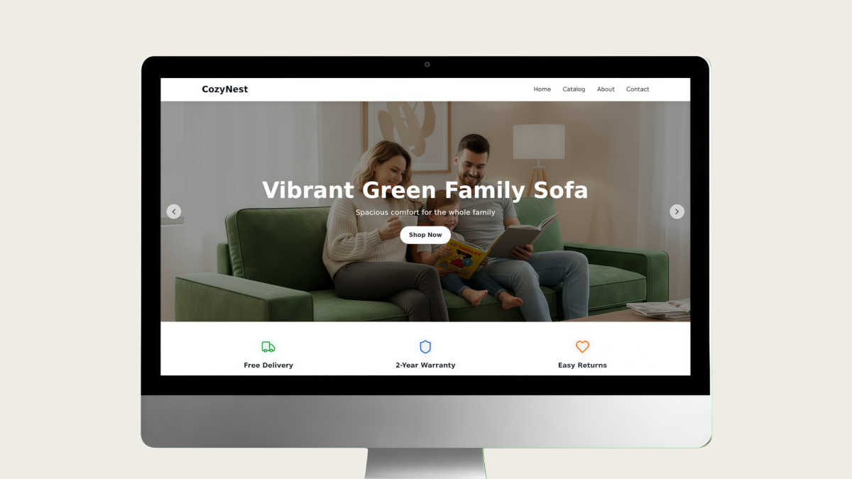 AI Website Visual Design