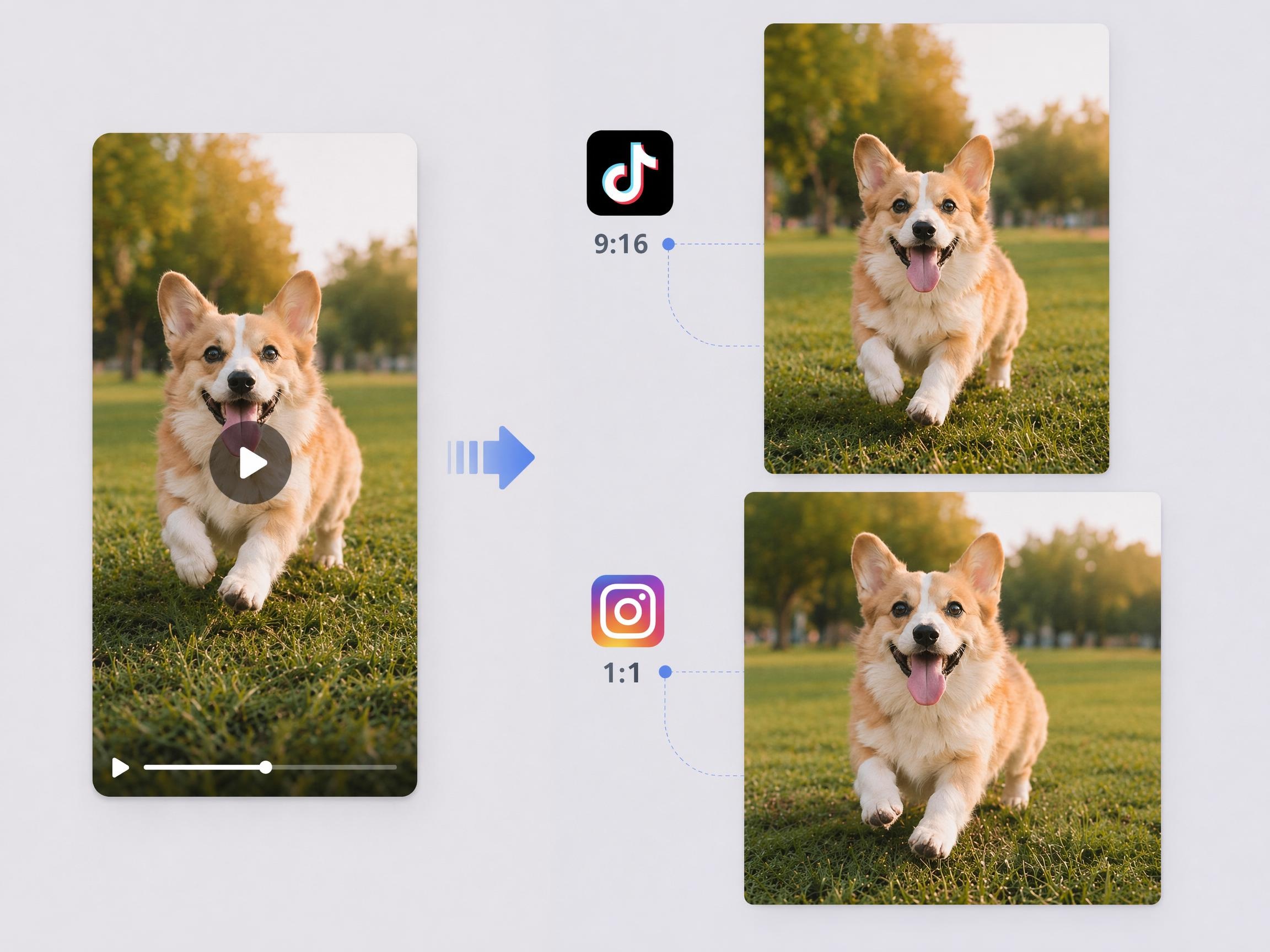 Short-form video style changes