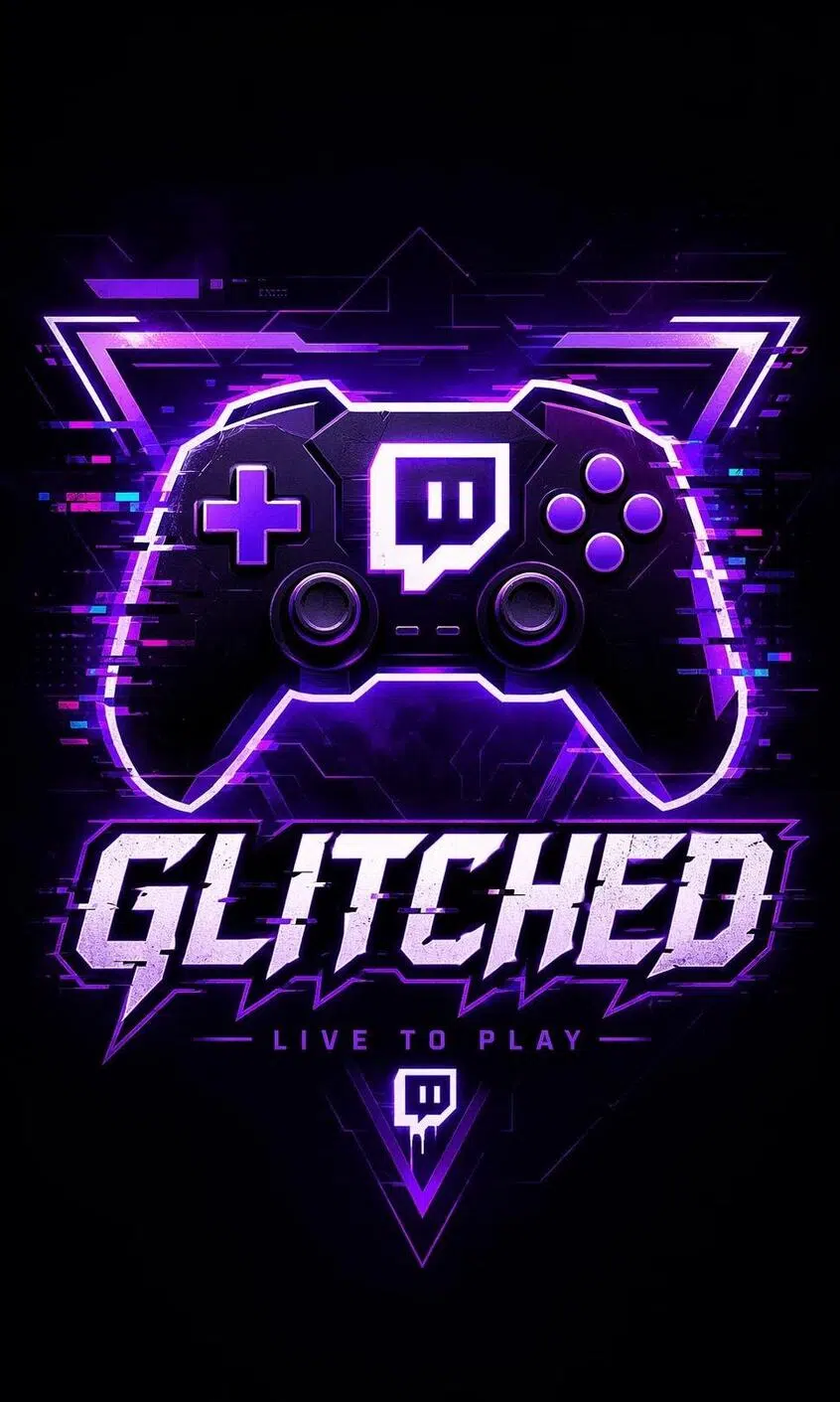 Glitch Controller Twitch Logo