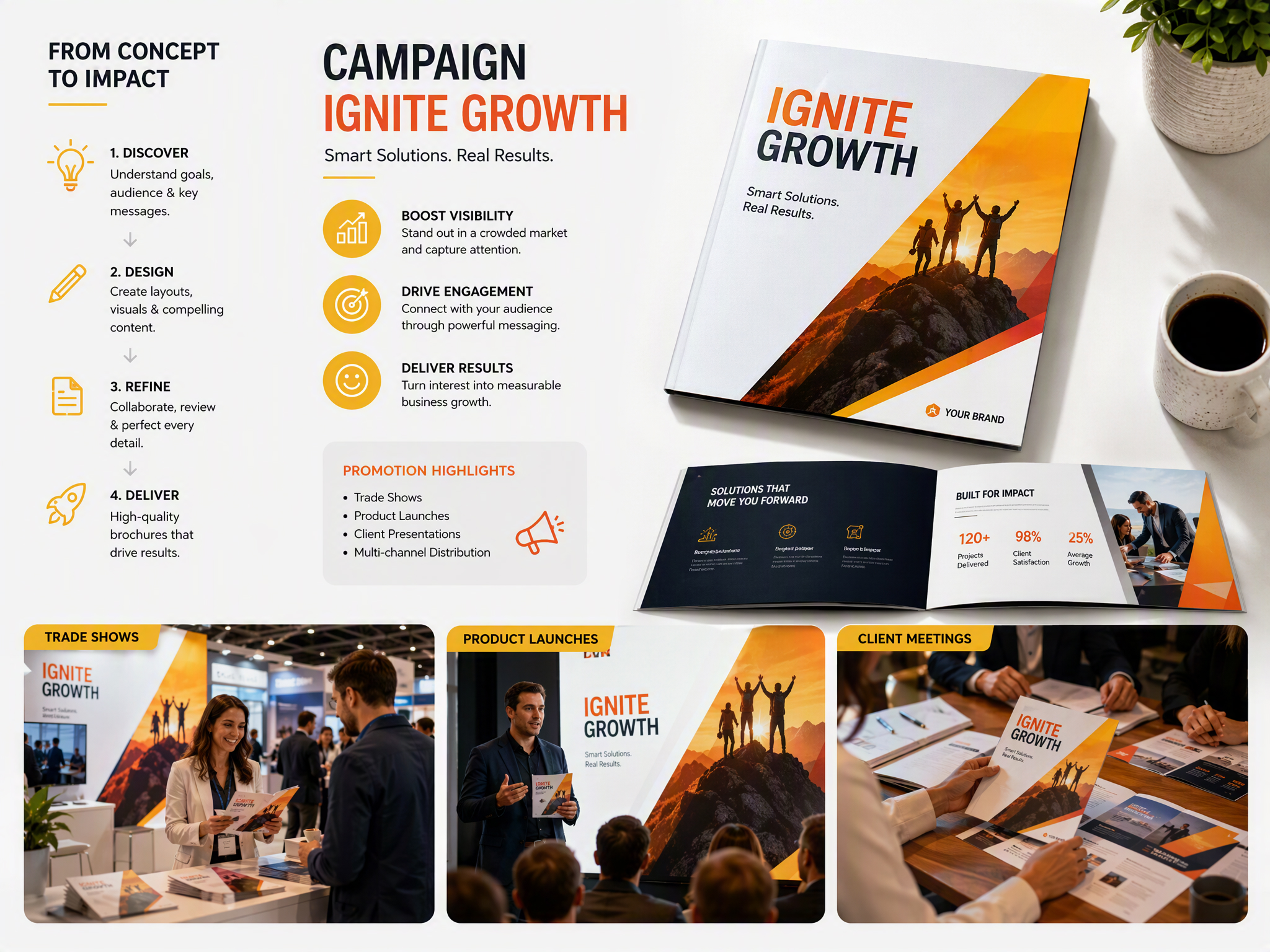 Turn Campaign Ideas Into Ready-to-Share Marketing Materials