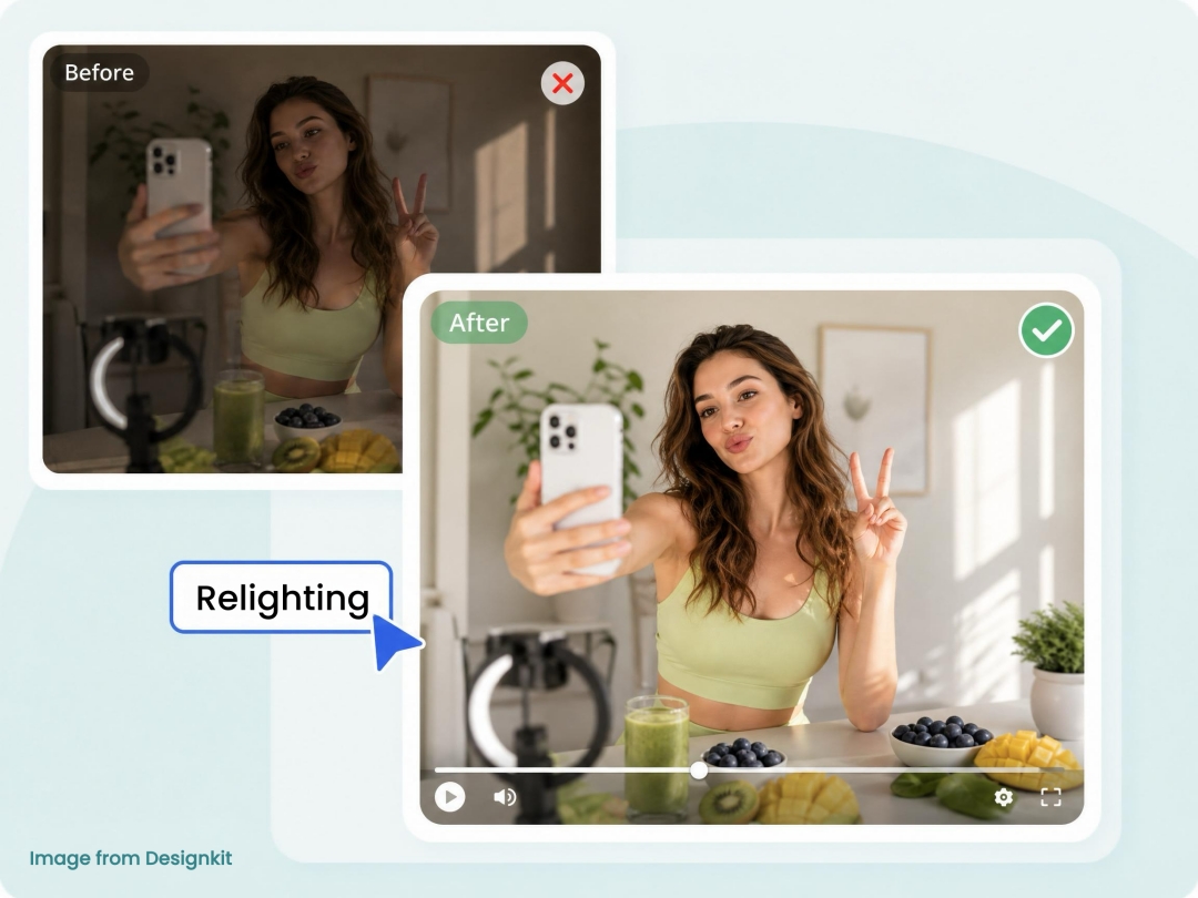 Relighting is one of Gemini Omni's features Relighting is one of Gemini Omni's features