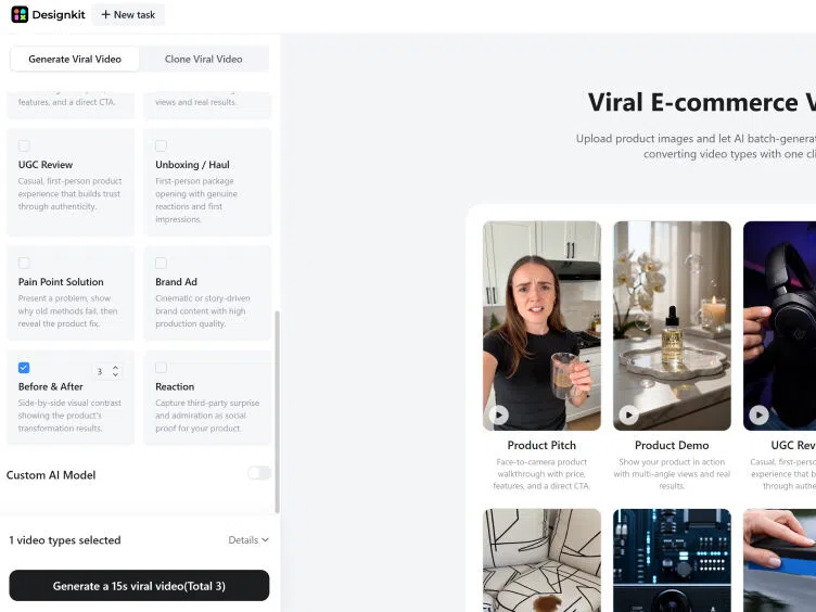 Create Before & After Videos