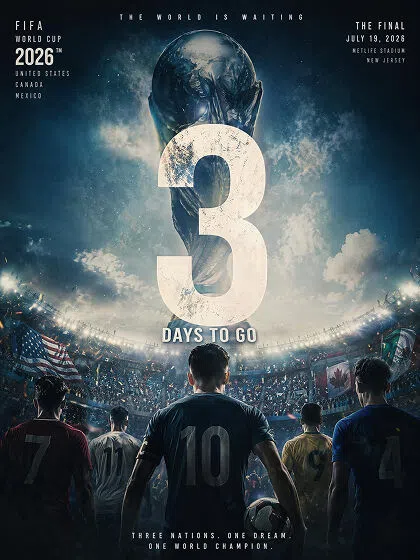 world cup match day poster