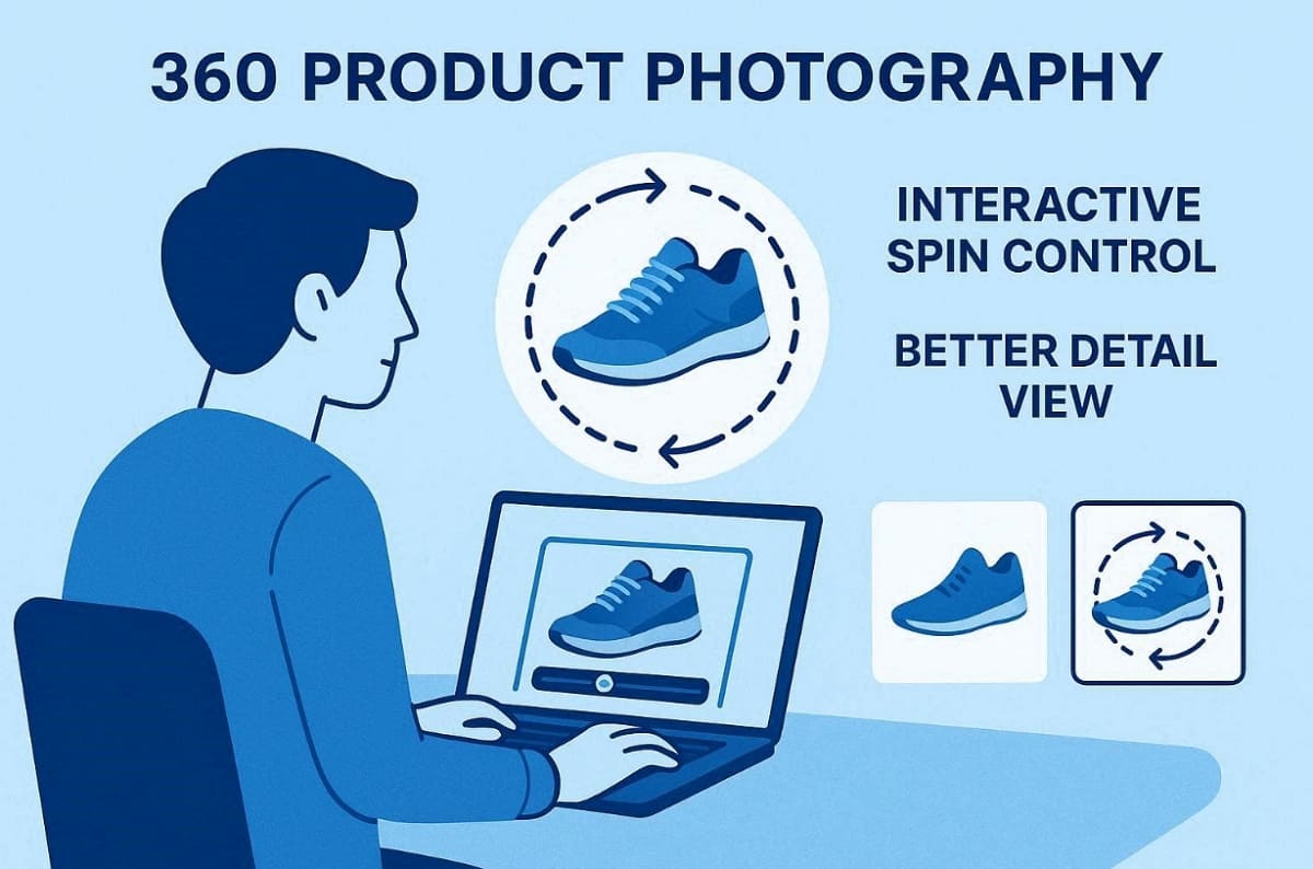 define 360 product photography