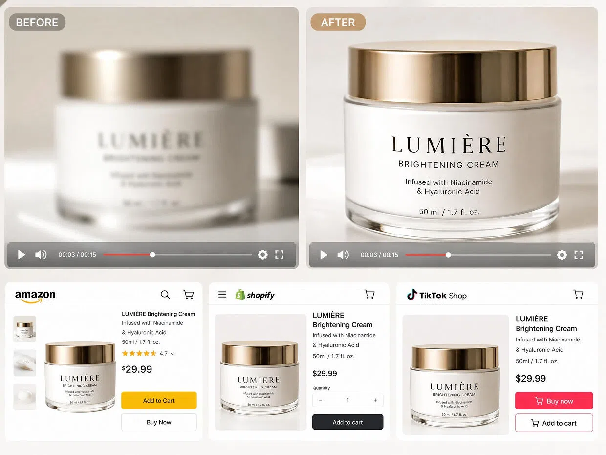 Make Compressed Product Videos Listing-Ready