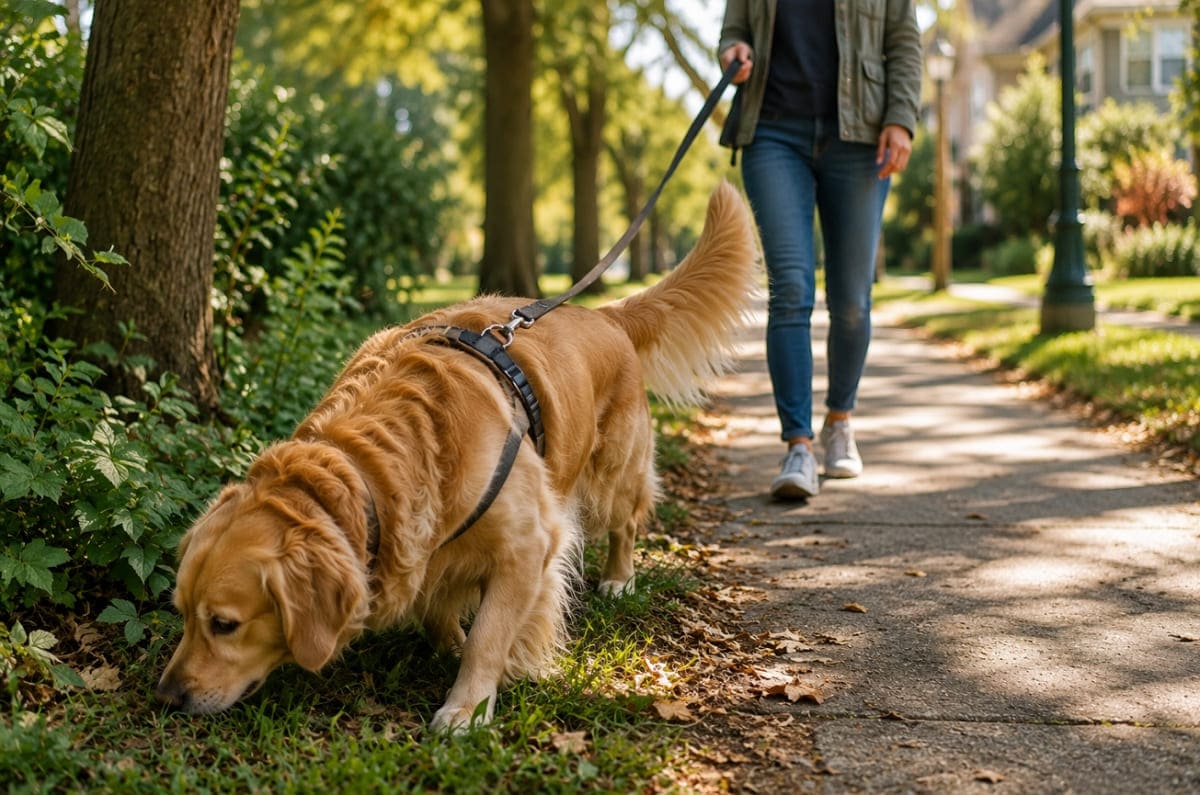 let your dog lead