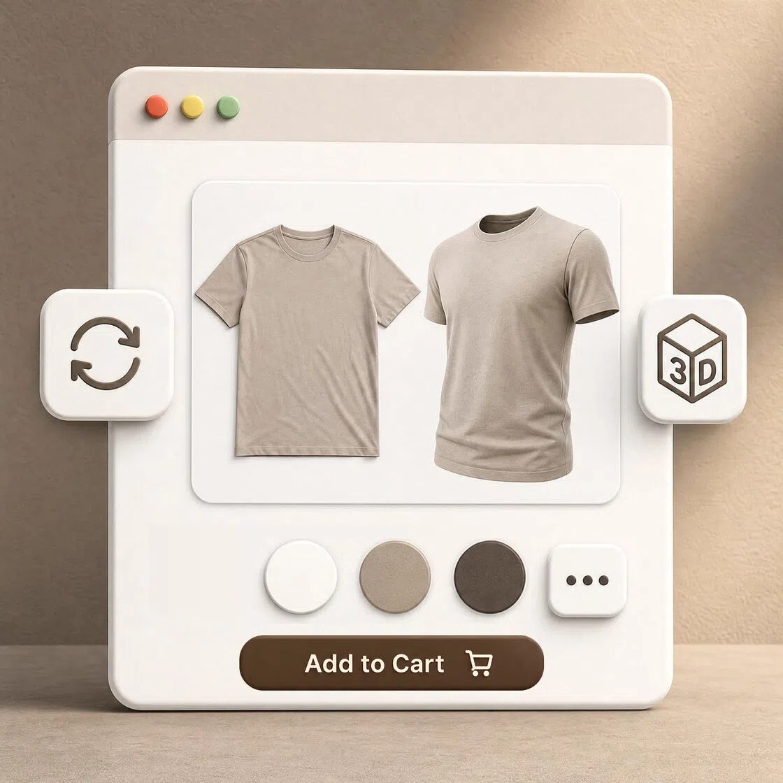 Create 3D Product Images for E-commerce from Simple Photos