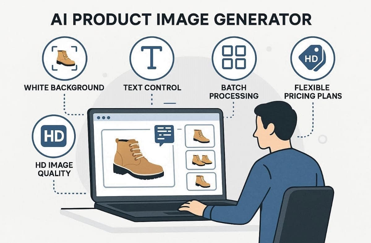features in ai product image generator