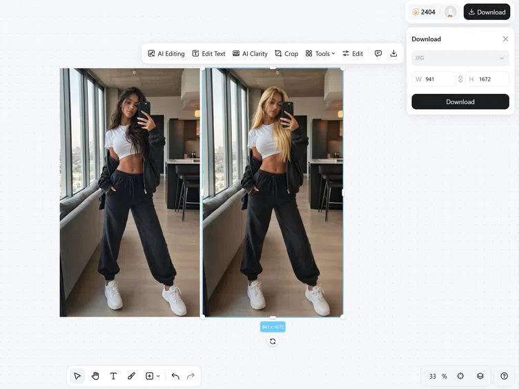 Generate and Download