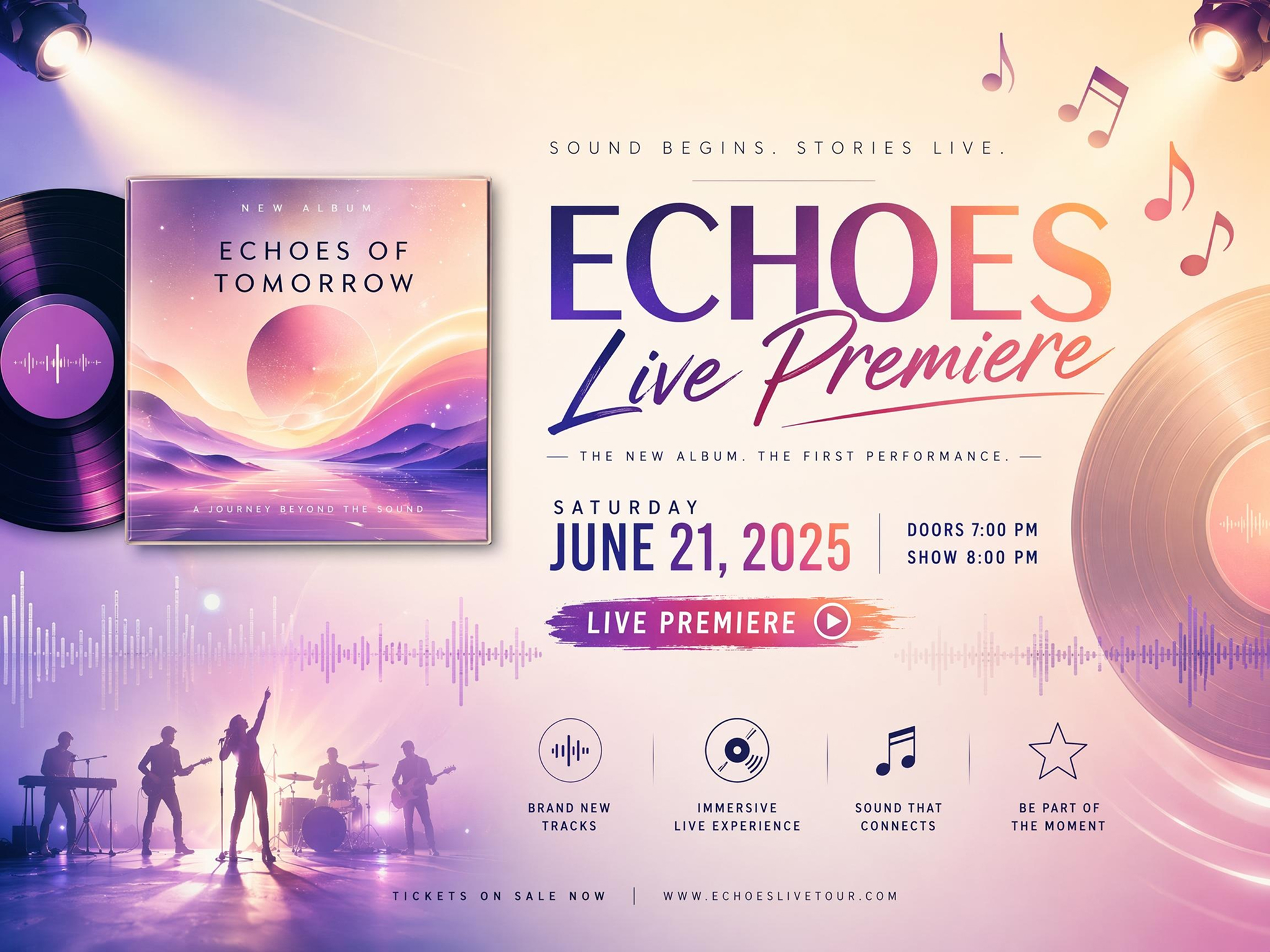 Promote Performances With Custom Art