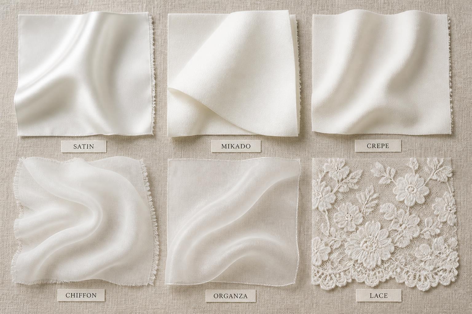 wedding dress fabric