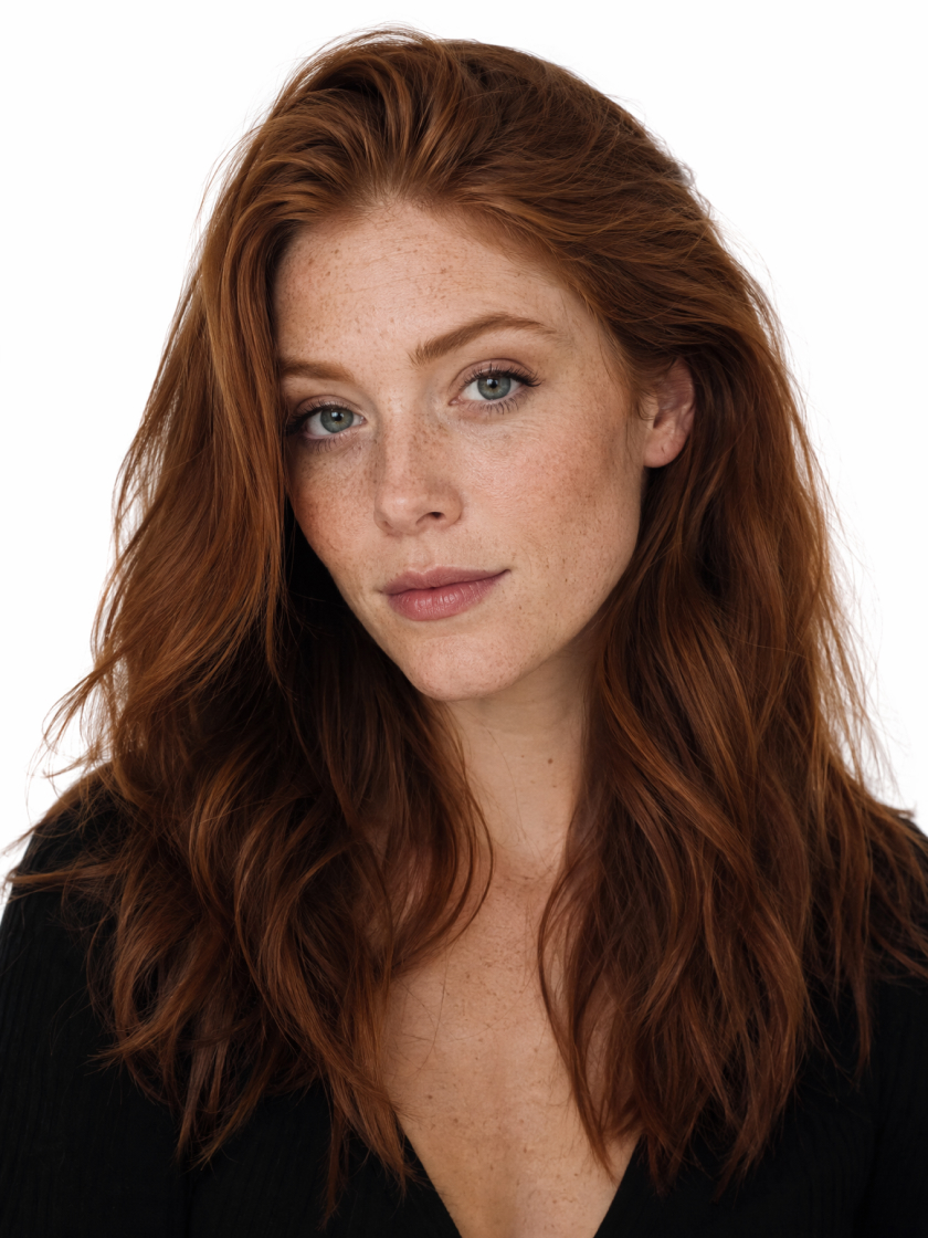AI natural hair color previews on portraits