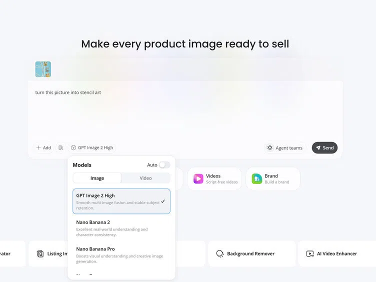 Upload a Photo or Describe Your Design