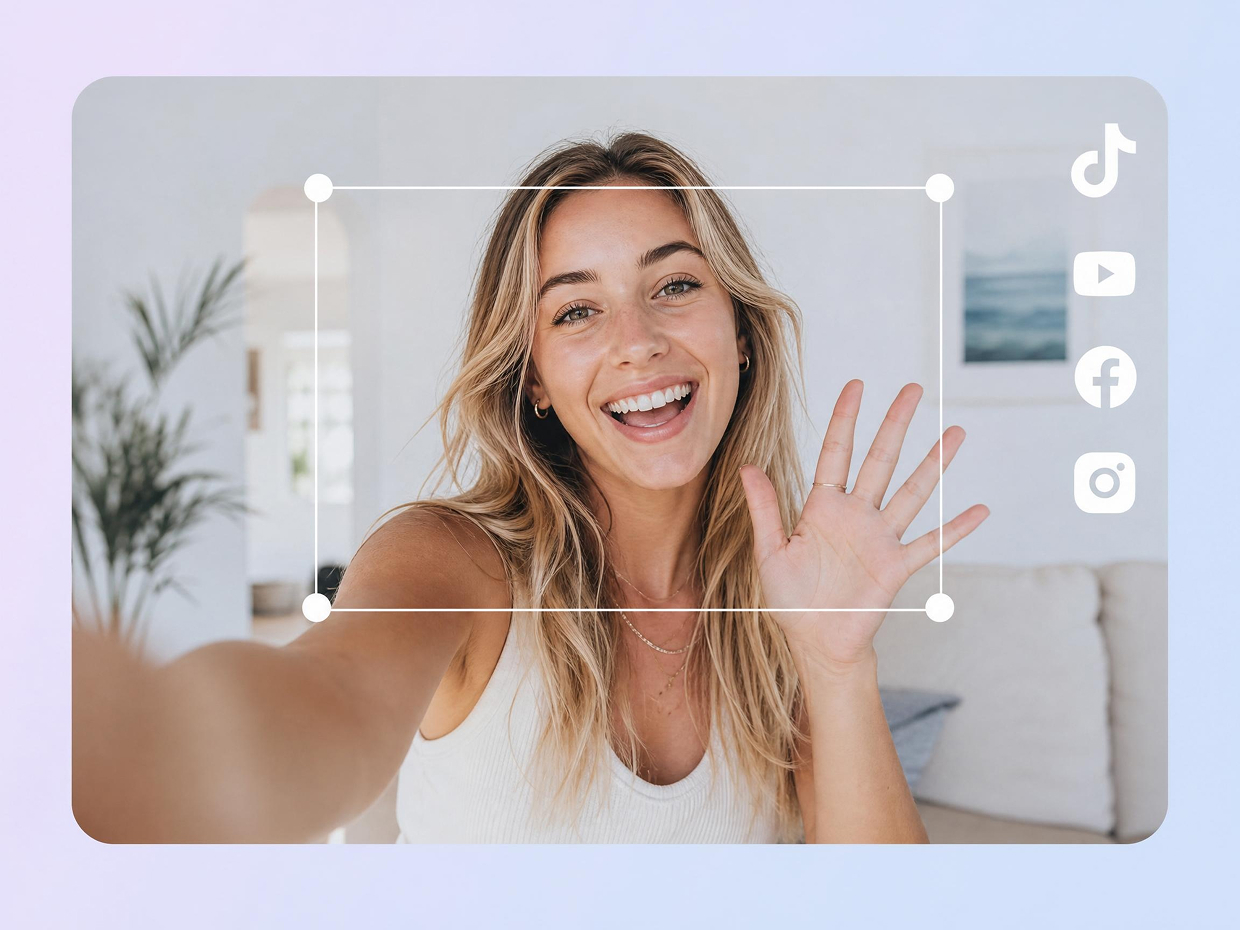 Reframe One Shot for Square, Story, and Reel