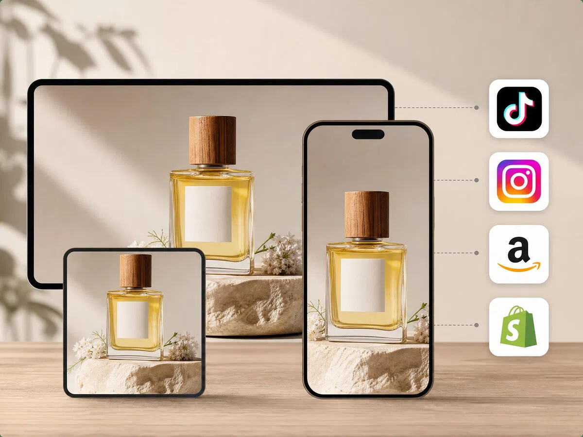 Product photo to commercial videos