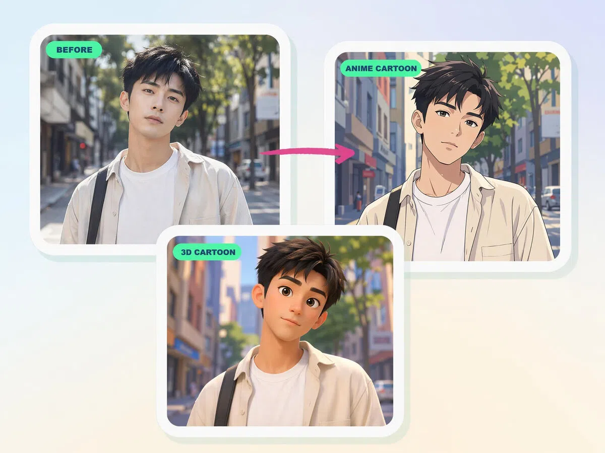 Generate Characters in 2D or 3D