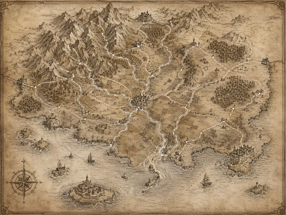 Arrange the Geography Around Your Lore
