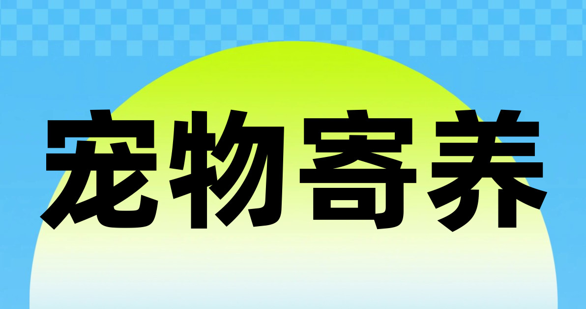 宠物寄养