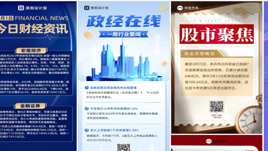 财经海报设计灵感