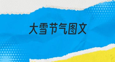大雪节气图文创作灵感合集：用美图设计室打造创意设计