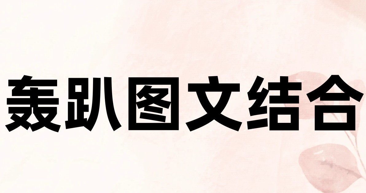 轰趴图文结合