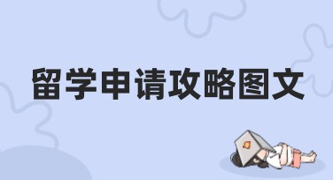 留学申请攻略图文设计，为你的留学梦想助力