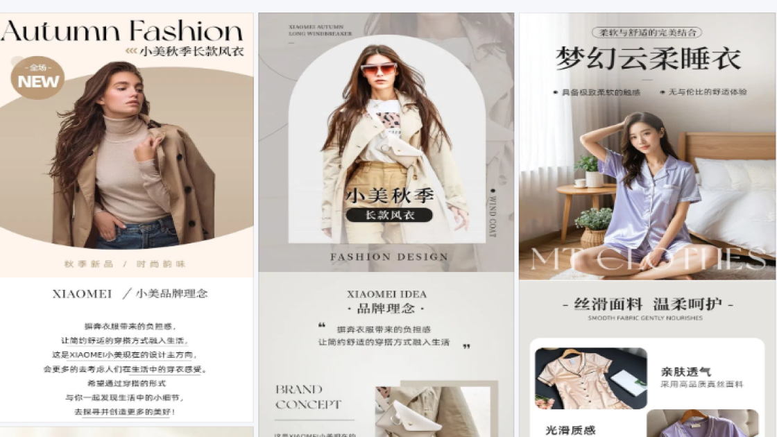电商详情页服装