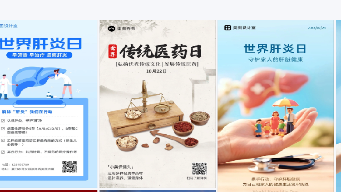 世界肝炎日设计元素