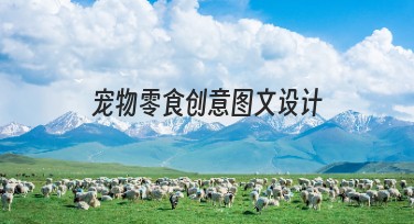 宠物零食创意图文设计，美图设计室助力你的视觉创意提升