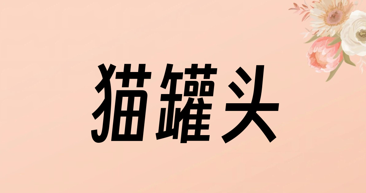 猫罐头